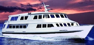 NYC yacht 110 - starboard bow
